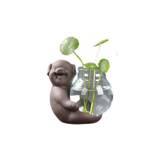 Vase Soliflore Mini Pot Thème Pastoral
