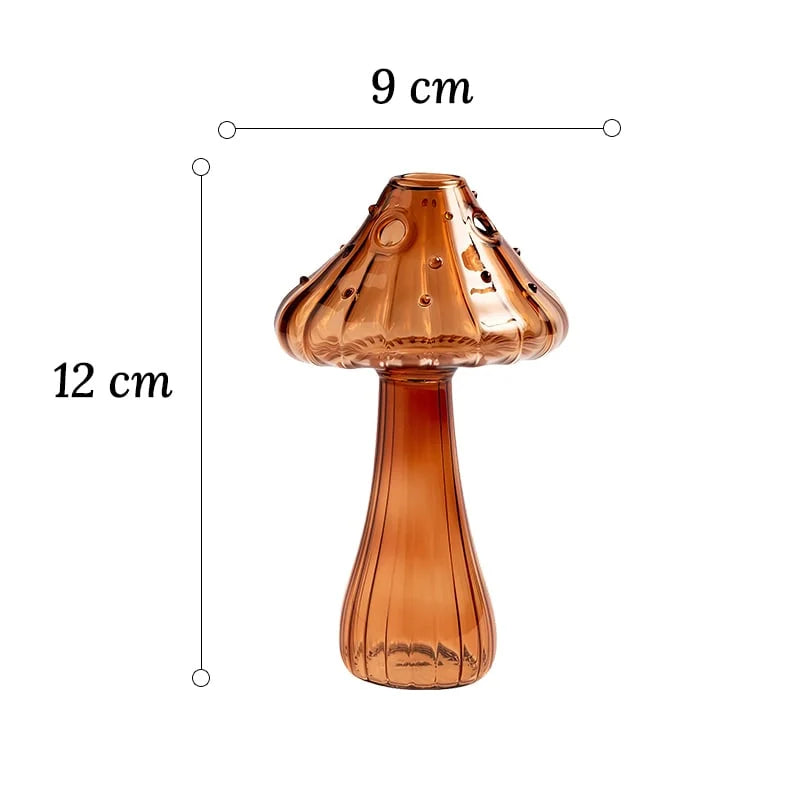 Vase Soliflore Mushrooms Multicolores