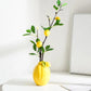 Vase Soliflore Original Forme Citron