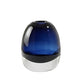 Vase Soliflore Ovale Bleu Translucide
