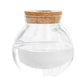 Vase Soliflore Transparent Bouchon Liège