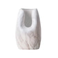 Vase Somptueux Col Ouvert Couleur Marbre