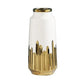 Vase Somptueux Motif Stalagmites Dorées