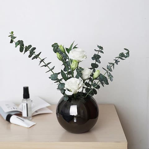 Vase Sphérique Moderne Design Raffiné