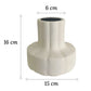 Vase Structuré Décoratif Crème