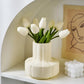 Vase Structuré Décoratif Crème