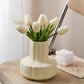 Vase Structuré Décoratif Crème