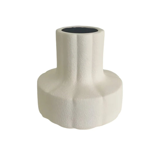 Vase Structuré Décoratif Crème
