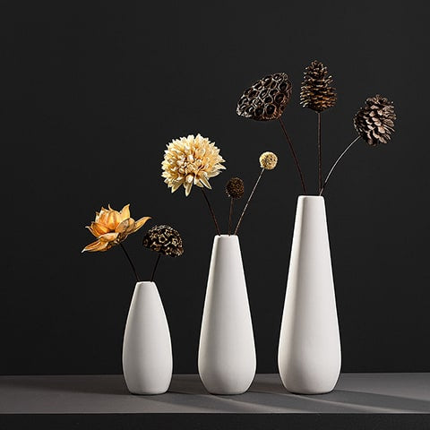 Vase Tendance Blanc Nordique