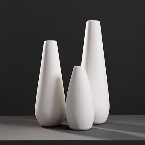 Vase Tendance Blanc Nordique