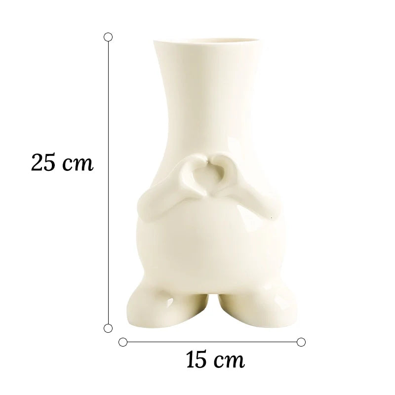 Vase Tendance Bonhomme Dessin Animé