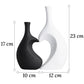 Vase Tendance Duo Cœur Design