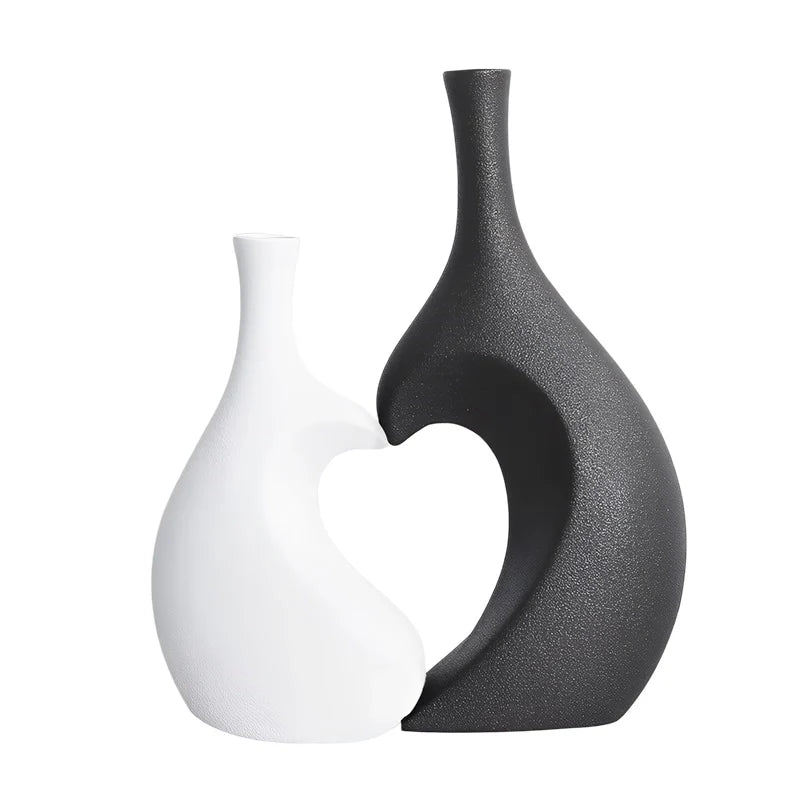 Vase Tendance Duo Cœur Design