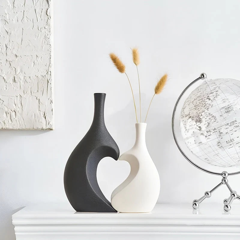 Vase Tendance Duo Cœur Design