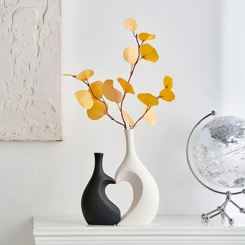 Vase Tendance Duo Cœur Design