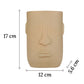 Vase Tendance Visage Moai Créatif