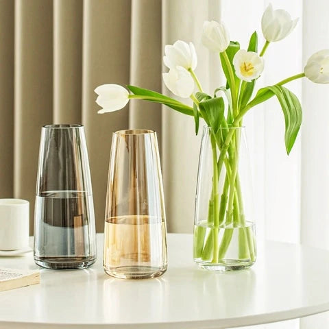 Vase Translucide Reflet Irisé
