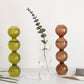 Vase Transparent Bulles Superposées