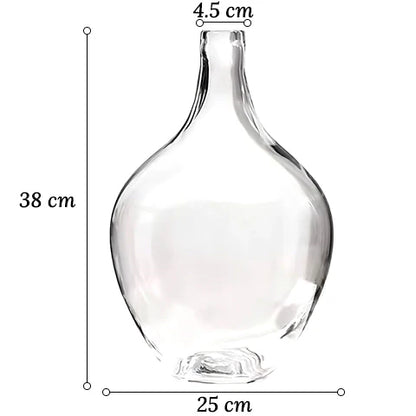 Vase Transparent Dame Jeanne