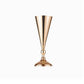 Vase Trompette Mariage Centre de Table Or