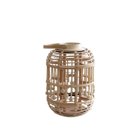 Vase Lanterne Tissé avec Anse