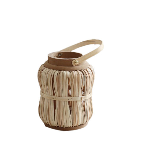Vase Lanterne Tissé avec Anse