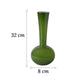 Vase Vert Boule au Col Élancé