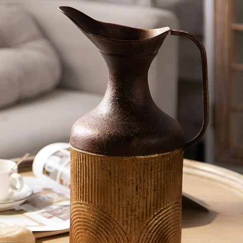 Vase Vieilli Pichet Bicolore