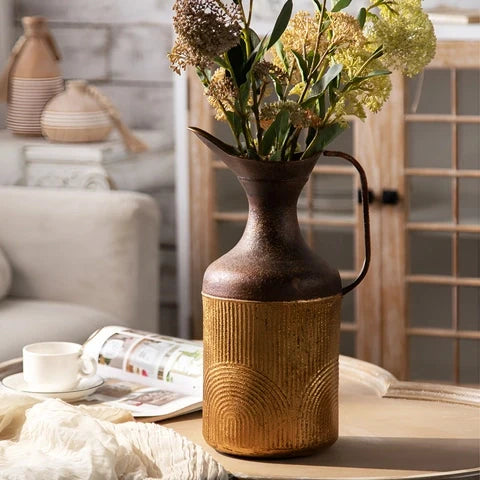 Vase Vieilli Pichet Bicolore