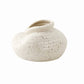 Vase Vintage Blanc Moucheté