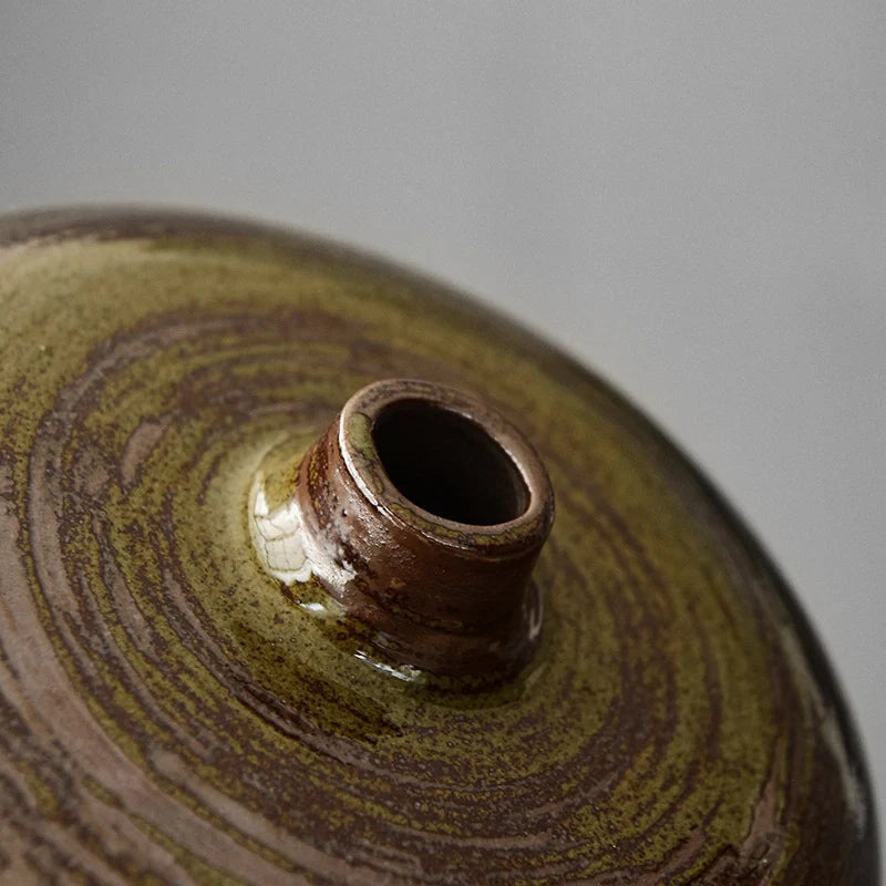 Vase Vintage Poterie Ikebana