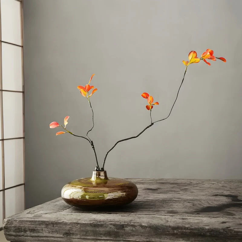 Vase Vintage Poterie Ikebana