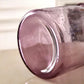 Vase Violet Verre Bullé avec Anses