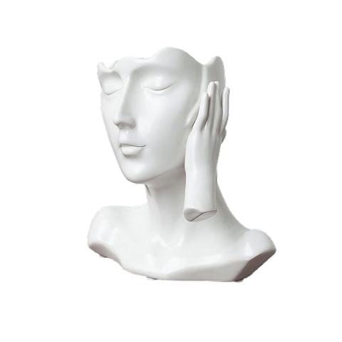 Vase Visage Femme Esthétique