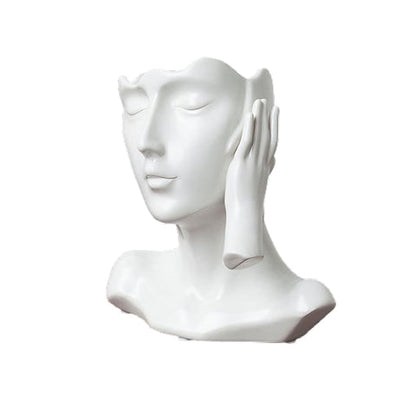 Vase Visage Femme Esthétique
