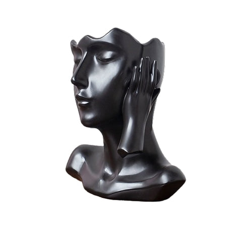 Vase Visage Femme Esthétique