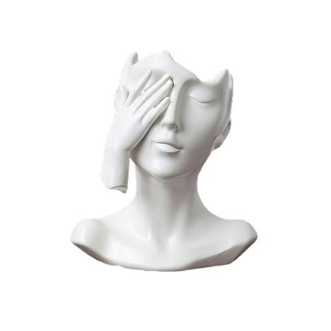 Vase Visage Femme Esthétique