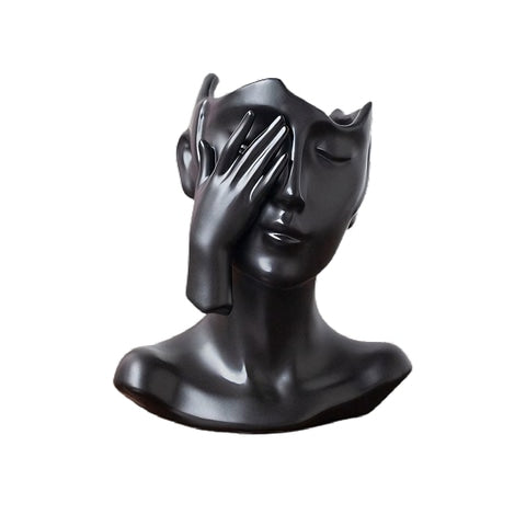Vase Visage Femme Esthétique