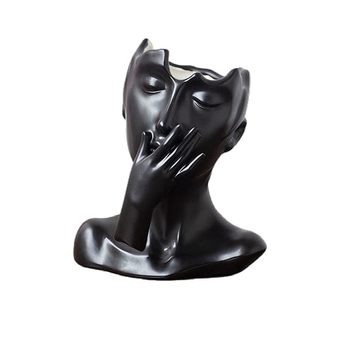 Vase Visage Femme Esthétique